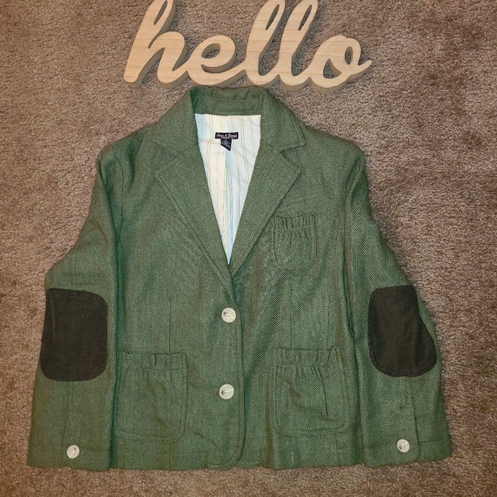 Blazer With Elbow Patch